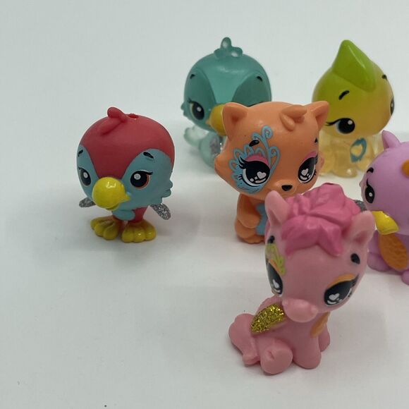 Hatchimals Colleggtibles Lot Of 9 Mini Figures glitter sea cats - Picture 2 of 6